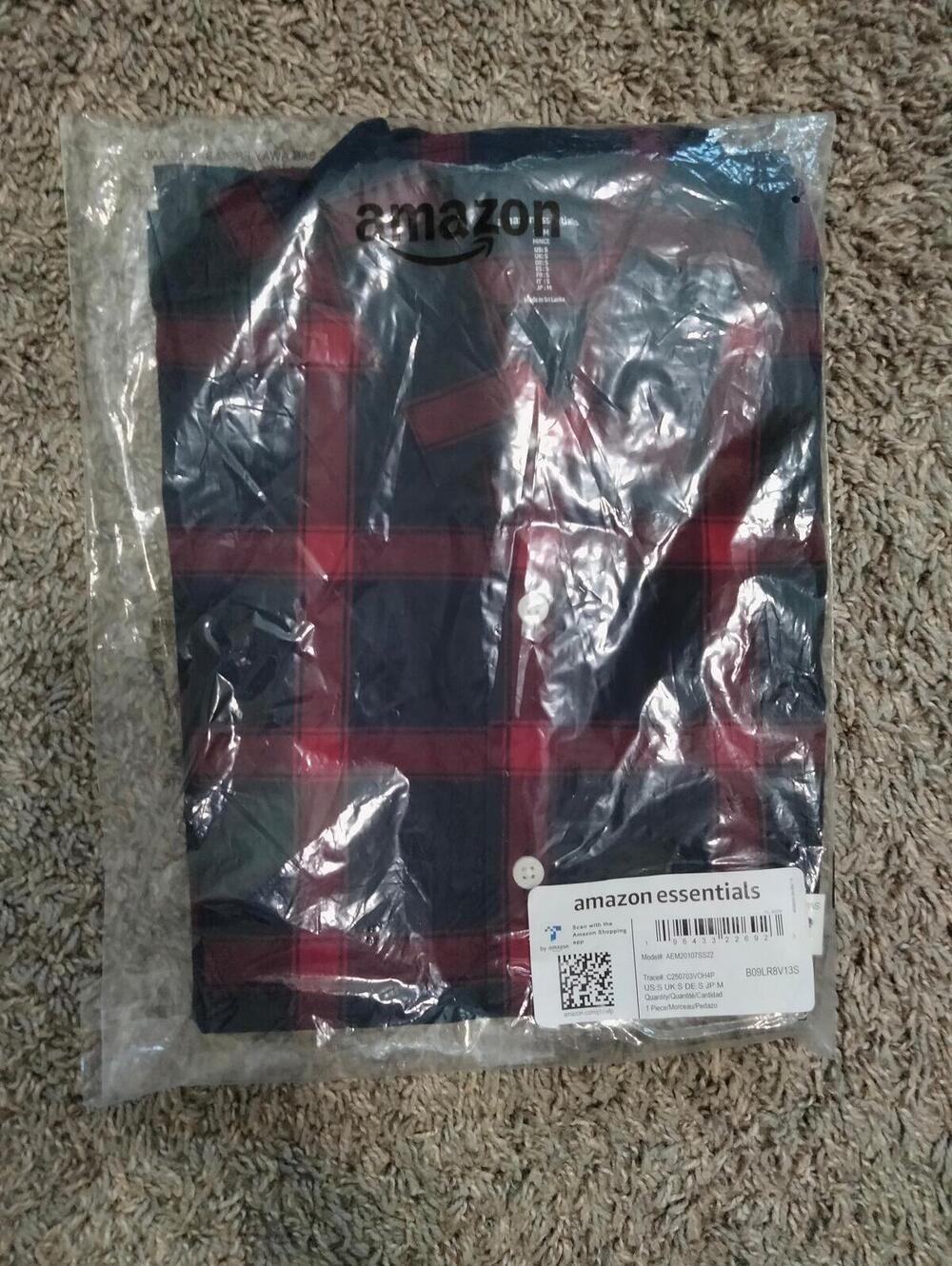 Mens Button Up Shirt Slim Size Small Slim Fit - New Classic Plaid Flannel Shirt